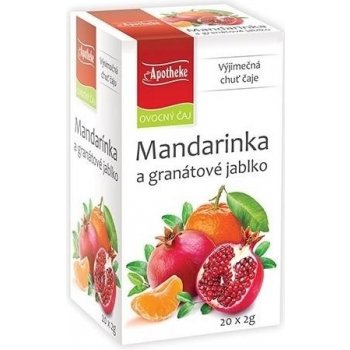 Apotheke Mandarinka a granát. jablko čaj 20 x 2 g