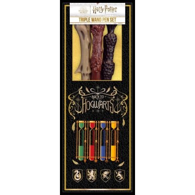 Harry Potter - set 3 propisek/hůlek – Zboží Mobilmania