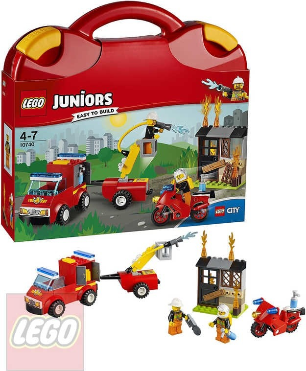 LEGO® Juniors 10740 Kufřík hasičské hlídky od 949 Kč - Heureka.cz