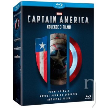 Captain America trilogie 1-3: Captain America: První Avenger + Captain America: Návrat prvního Avengera + Captain America: Občanská válka Kolekce BD