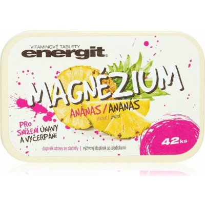 Energit Magnézium ananas 42 tablet – Zbozi.Blesk.cz