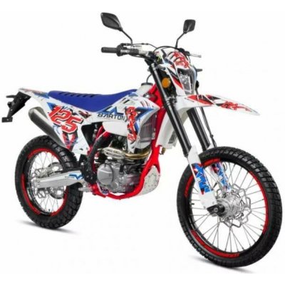 Barton Motors FRX 125 4T modrá/zelená | Zboží Auto