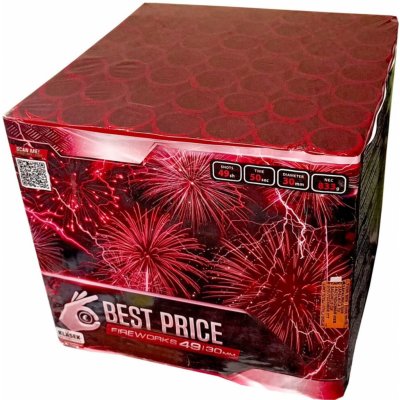 Ohňostroj Best Price 49 ran 30 mm – Zboží Dáma