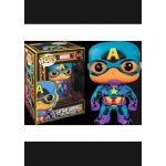Funko Pop! 648 Marvel Black Light Captain America Marvel – Zboží Dáma