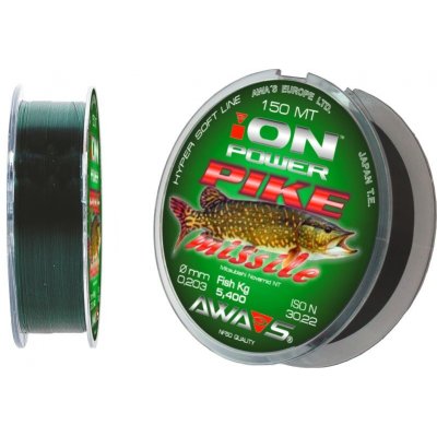 AWA-SHIMA ION POWER PIKE MISSION 150 m 0,181 mm 4,5 kg – Zboží Mobilmania