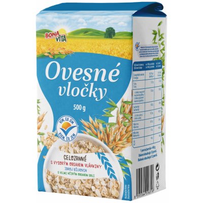 BonaVita Ovesné vločky 500g – Hledejceny.cz