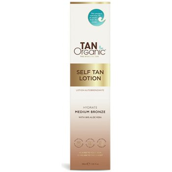 Tan Organic samoopalovací tělová emulze (Self Tan Lotion) 100 ml