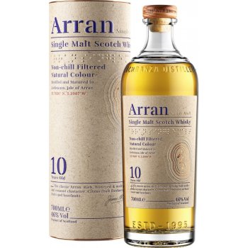 Arran 10y 46% 0,7 l (tuba)