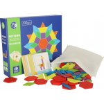 KIK Dřevěná mozaika 130 ks – Zboží Dáma