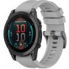 Řemínek k chytrým hodinkám PROTEMIO 87369 SILICONE Vyměnitelný řemínek pro Garmin Fenix E 47mm šedý