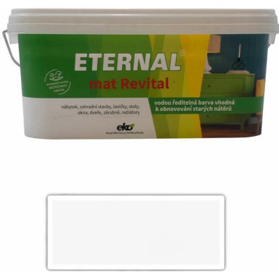 Eternal matný Revital 201 2,8 kg bílý – Zboží Mobilmania