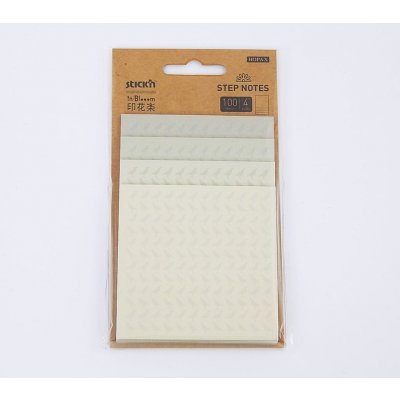 Stick´n Bloček samolepící 4 velikosti, 100l, zelený /28074/ – Hledejceny.cz