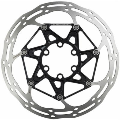 SRAM Rotor Cntrln 2P 160Mm Black Ti Rounded – Zboží Dáma