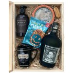 Dárkový koš s páčidlem s rumem Diplomatico box – Zboží Mobilmania