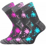 VoXX HAWKIK Dětské teplé sportovní ponožky 3 páry Mix holka – Zboží Dáma