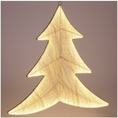 Koopman | LED Vánoční dekorace 260xLED/6W/230V 56 cm teplá bílá stromeček/zlatá | AMZ143211 – Hledejceny.cz