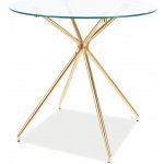 SIGNAL AZALIA 80 x 80 sklo zlatá – Hledejceny.cz