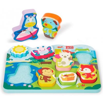 SKIP HOP vkládací puzzle ZOO PARK PALS – Hledejceny.cz