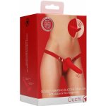 Shots Ouch Double Vibrating Silicone Strap On – Zboží Dáma