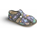 Baby Bare Shoes bačkory Baby bare Dino Barefoot bačkory – Zboží Dáma