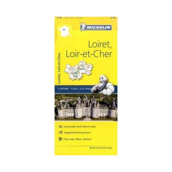 Loiret, Loir-et-Cher, France Local Map 318