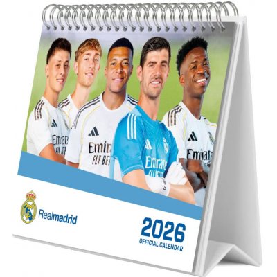 Fan-shop Stolní kalendář REAL MADRID 2026 – Zboží Dáma