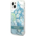 Pouzdro Guess iPhone 14 Plus Flower Liquid Glitter zelené – Hledejceny.cz