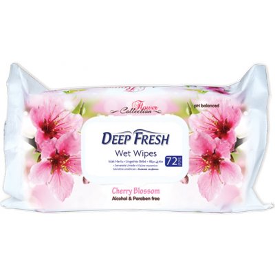 Vlhčené ubrousky Deep Fresh – Heureka.cz