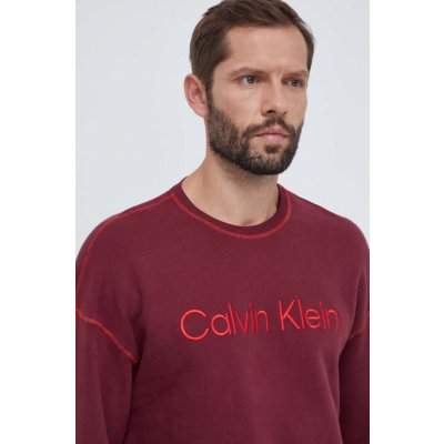 Calvin Klein Underwear vínová s potiskem