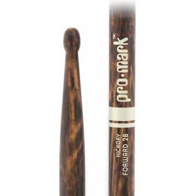 ProMark Classic Forward 2B FireGrain Hickory Drumstick Oval Wood Tip – Zboží Mobilmania