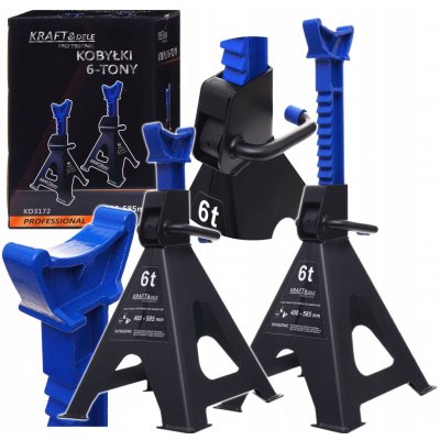 Kraft&Dele Podpěry pod auto 6 t 2 ks 400-585 mm, KD3172 | Zboží Auto