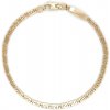 Náramek Beny Jewellery zlatý náramek s Destíčkou na Gravírování 7020006