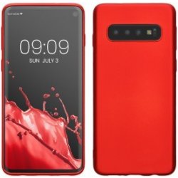 Pouzdro Kwmobile Samsung Galaxy S10 tmavě červené