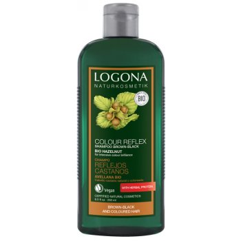 Logona ořech šampon pro hnědé až černé vlasy 250 ml