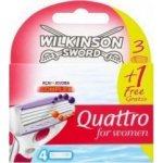 Wilkinson Sword Quattro 4 ks – Zboží Dáma