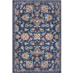 Hanse Home Collection Luxor 105634 Caracci Blue Multicolor modrá – Zboží Mobilmania