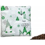 VFstyle Pohankový polštář Elf zelený 40 x 40 cm – Zboží Mobilmania