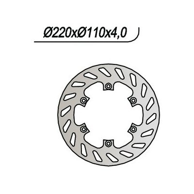 NG BRZDOVÝ KOTOUČ ZADNÍ APRILIA / BETA (220x110x4) – Zboží Mobilmania