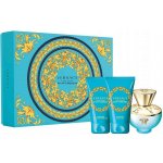 Versace Dylan Turquoise EDT 50 ml + tělové mléko 50 ml + sprchový gel 50 ml dárková sada – Hledejceny.cz