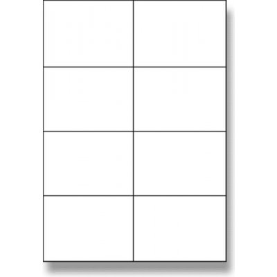 Print Plus EPPW105074A4/M samolepicí etikety 105 x 74 mm 800 etiket bílá – Sleviste.cz