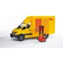 Bruder 2534 MB Sprinter DHL s paletovým vozíkem