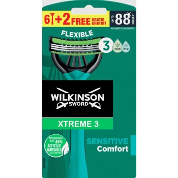 Wilkinson Sword Xtreme 3 Sensitive 8 ks