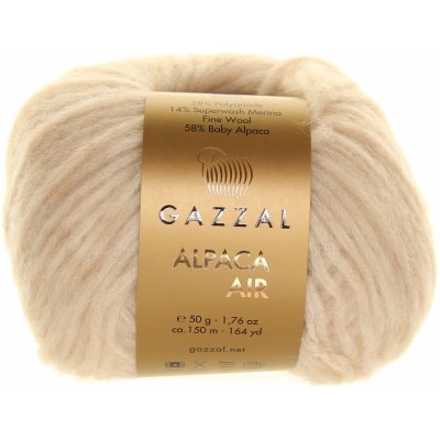 Gazzal Alpaca Air 71 bílá káva – Zboží Mobilmania