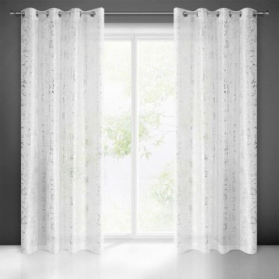 HOTOVÁ ZÁCLONA FEZA 140X250 CM BÍLA – Hledejceny.cz
