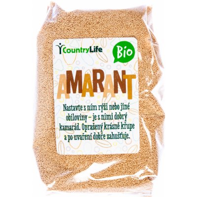 Country Life Amarant zrno BIO 500g – Zboží Mobilmania