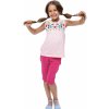 Dětské pyžamo a košilka Winkiki Kids Wear dívčí pyžamo Summer růžová fuchsie