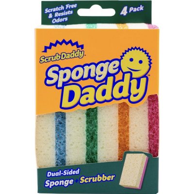 Scrub Daddy Houbičky sponge daddy na mytí nádobí 4 ks – Zboží Dáma