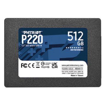 Patriot P220 512GB, P220S512G25