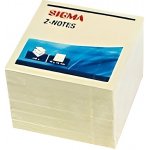 SIGMA Bloček žlutý 75 x 75 mm 450 listů 1 ks – Hledejceny.cz