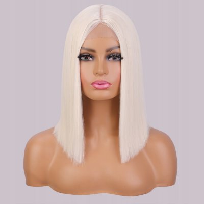 Bílá paruka Ava se síťkou – Zboží Dáma